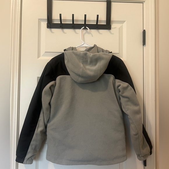 Columbia Youth Reversible Zipper Fleece Jacket - Picture 4 of 10